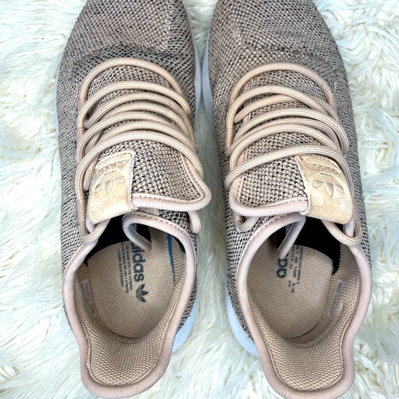 Blush Pink Adidas Tubular Sneakers - Picture 3 of 4